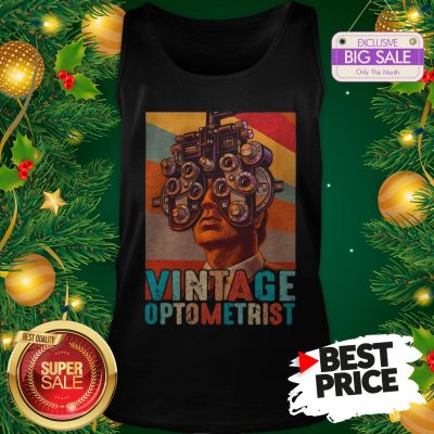 Vintage Optometrist Eye Ophthalmologist Tank Top