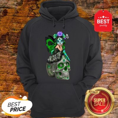 Wonderful Sugar Skull Sitting Patrick Hoodie