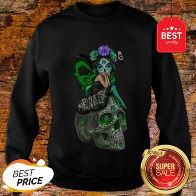 Wonderful Sugar Skull Sitting Patrick Sweatshirt