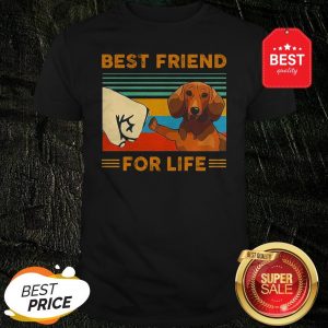 Official Dachshund Best Friend For Life Vintage Shirt