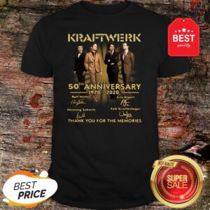 Kraftwerk 50Th Anniversary 1970 – 2020 Thank You For The Memories Shirt