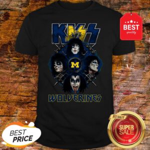 Official Kiss Band Wolverines Shirt