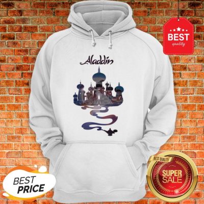 Official Disney Aladdin Genie Lamp Agrabah Fill Poster Hoodie