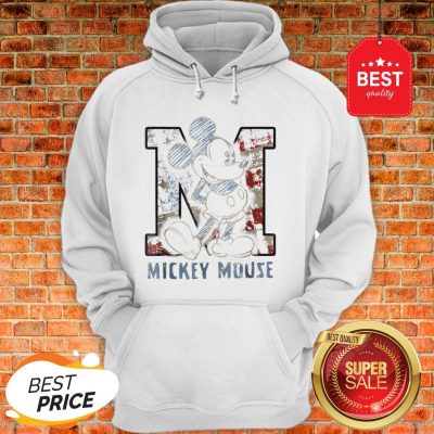 Official Disney Americana Mickey Sketch Hoodie