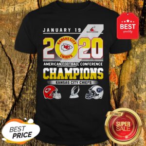 January 19 2020 American Football Conference Champions Kansas City Chiefs Shirt