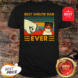 Official Best Sheltie Dad Ever Vintage Shirt
