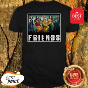 Official Friends Harley Quinn Birds Of Prey Shirt