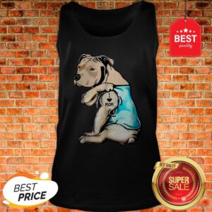 Official Staffordshire Bull Terrier I Love Mom Tattoos Tank Top
