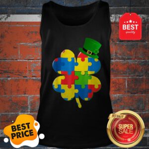 Official Autism St Patricks Day Tank Top