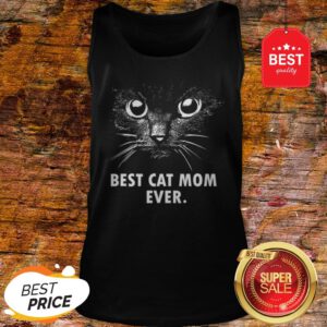 Official Best Cat Mom Ever Tank Top