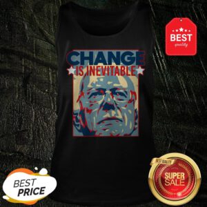 Official Change Is Inevitable Vote Bernie Sanders 2020 Tank Top