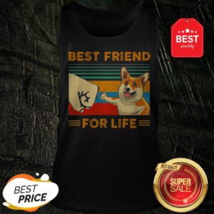 Official Corgi Best Friend For Life Vintage Tank Top