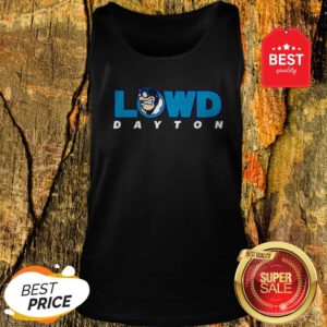 Official Lowd Dayton Flyers Basketbal Tank Top