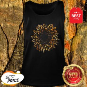 Official Leopard Mashup Sunflower Tank Top