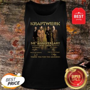 Kraftwerk 50Th Anniversary 1970 – 2020 Thank You For The Memories Tank Top