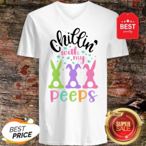 Official Chillin’ With My Peeps V-Neck