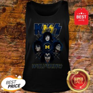 Official Kiss Band Wolverines Tank Top