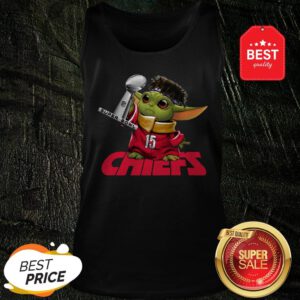 Baby Yoda Mashup Patrick Mahomes Super Bowl Kansas City Chiefs Tank Top