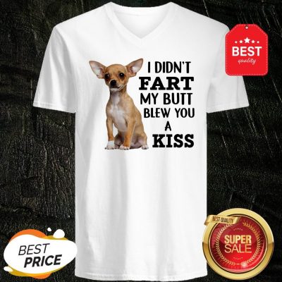 Official Chihuahua I Only Bite Stupid People V-Neck