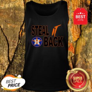 Official Houston Astros Logo Steal It Back Tank Top