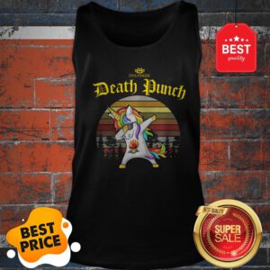 Official Dabbing Unicorn Five Finger Death Punch Vintage Tank Top