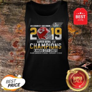 Official Chiefs Kingdom 2019 Super Bowl Liv Champions Kansas City Chiefs Tank Top