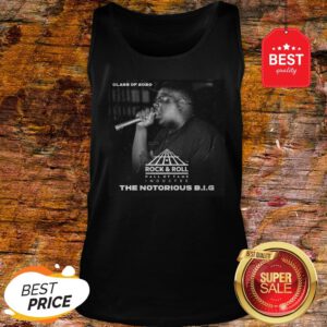 Official Class Of 2020 Rock & Roll Hall Of Fame The Notorious B.I.G Tank Top