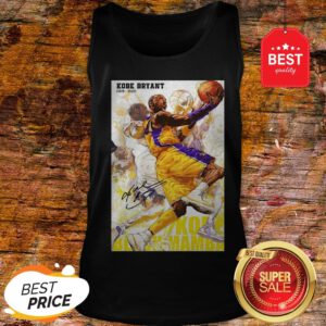 RIP Kobe Bryant 1978 2020 Signature Kobe Black Mamba Out Poster Tank Top