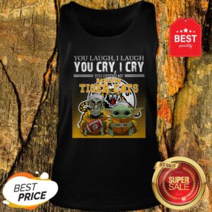 Official Baby Yoda Jeff Dunham You Laugh I Laugh Hamilton Tiger Cats Tank Top