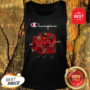 Official Champion Roberto Firmino Mohamed Salah And Sadio Mane Signatures Tank Top