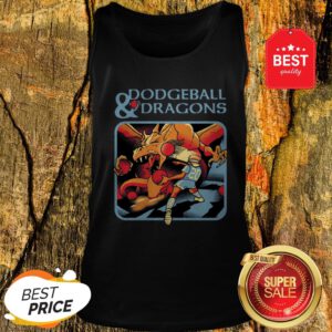Official Dodgeball And Dragons Dungeons And Dragons Tank Top