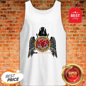 Official Slayer Logo Mashup Darth Vader Star Wars Tank Top