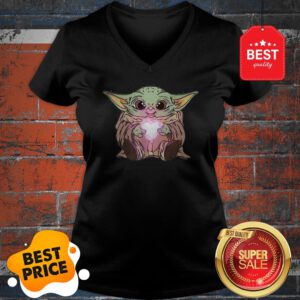 Official Baby Yoda Adorable Kawii Star Wars V-Neck