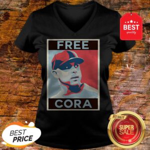 Official Alex Cora Free Cora 2020 Art Vintage V-Neck