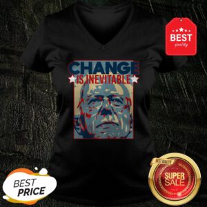 Official Change Is Inevitable Vote Bernie Sanders 2020 V-Neck