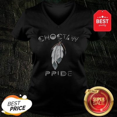 Official Feathers Choctaw Pride V-Neck