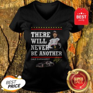 Official Dale Earnhardt There Will Never Be Another Signature V-Neck