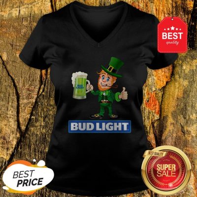 Official Leprechaun Love Bud Light Irish St. Patrick’s Day V-Neck