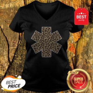 Official Leopard Nurse Medical Emergency V-Neck