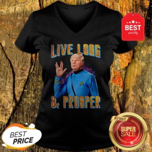 Official Donald Trump Live Long And Prosper V-Neck