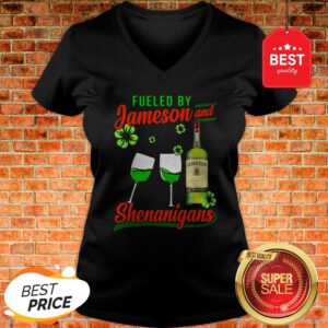 Fueled By Jameson And Shenanigans Irish St. Patrick’s Day V-Neck