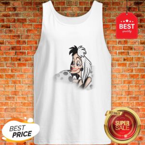 Official Disney 101 Dalmations Evil Cruella Tank Top