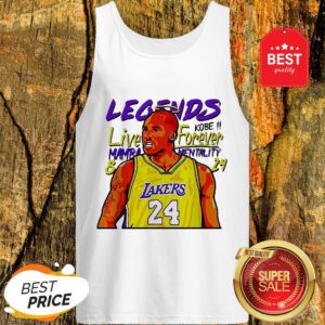 Official Kobe Bryant Legends Live Forever Mamba Mentality 8 24 Tank Top