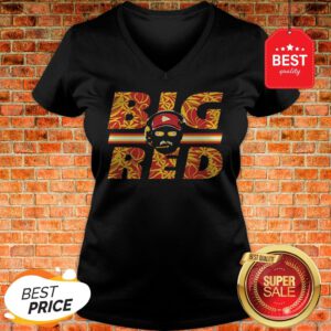 Official Big Red Andy Reid Kansas City Chiefs 2019 AFC Champions V-Neck