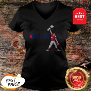 Official Kansas City Chiefs We Are The Champions Freddie Mercury V-Neck