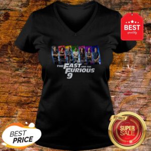 Official All Character Signatures The Fast And The Furious 9 V-Neck