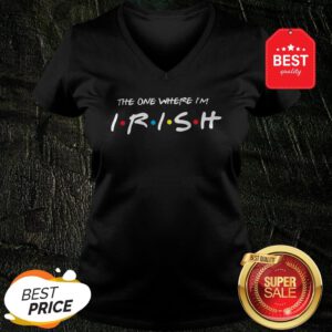 Official Friends The One Where I’m Irish St. Patrick’s Day V-Neck