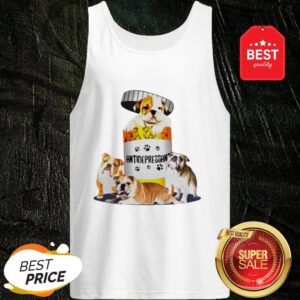 Official English Bulldog Antidepressant Tank Top