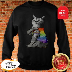 Official LGBT Purride Cat Sweatshirt