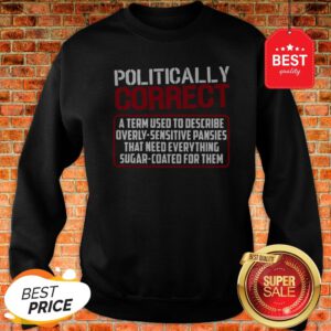Politically Correct A Term Used To Describe Overly Sensitive Sweatshirt